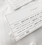Fillable Ticket