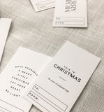 Wondrous + Witty Holiday Gift Tags