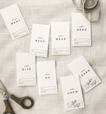 Want Need Wear Read and More Holiday Gift Tags